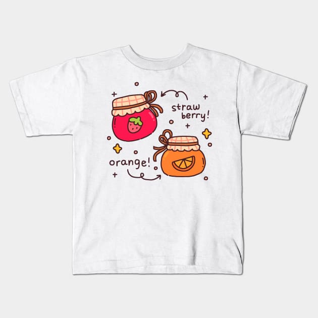 Jams Kids T-Shirt by maiadrawss